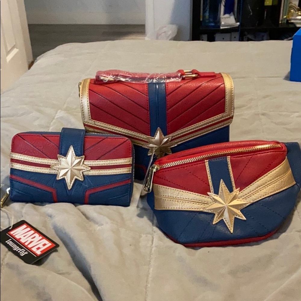Loungefly Captain Marvel Set